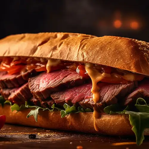 Mega King (3 steaks, Jambon , œuf , cheddar)